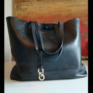 Cole Haan Leather Tote, Black